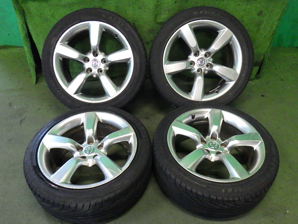 Z33 純正18インチホイール タイヤ付き Yahoo!オークション - z33 後期 純正 ホイール 4本 タイヤ付き