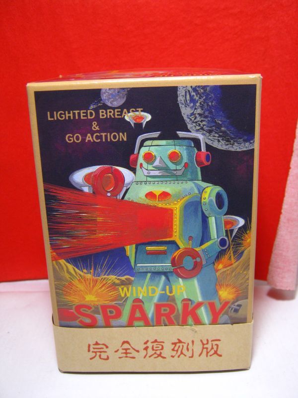 鮮やかな赤です！美品！破格！ブリキロボット　赤　新品未使用 鮮やかな赤です！美品！破格！ブリキロボット 赤 新品未使用