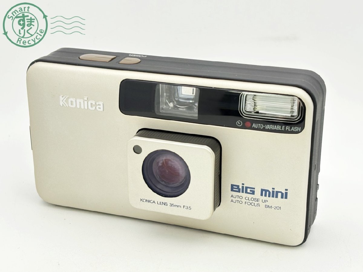 【完動品】初代Konica コニカ  BIG mini  希少品 知られざるカメラ】 第3回:コニカ ビッグミニ（初代） | トイ
