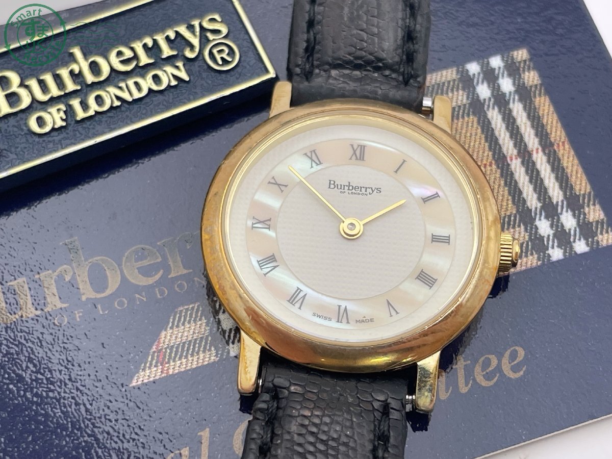 【希少品　新品電池】3215 Burberrys レディース腕時計　ゴールド　金 希少品 新品電池】3215 Burberrys レディース腕時計 ゴールド 金