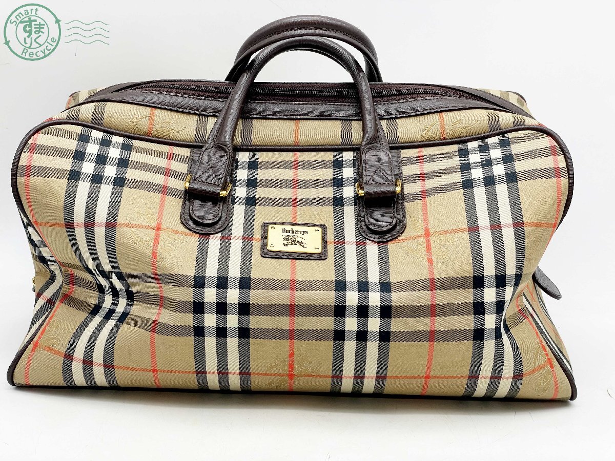 Yahoo!オークション -「バーバリーボストンバッグ」の落札相場