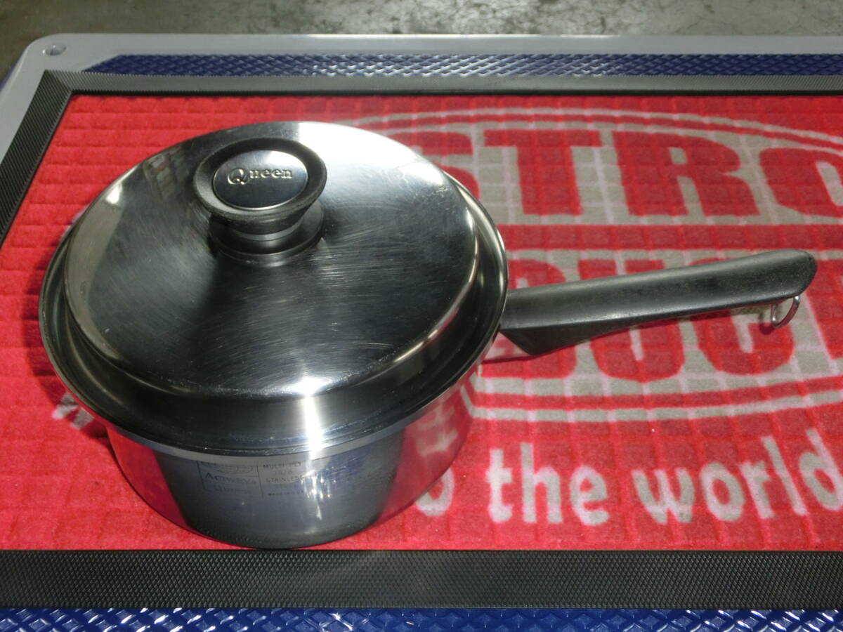 【未使用品】Amwayアムウェイ クイーン　片手鍋　23センチ Amway アムウェイクイーン 片手鍋 フライパン 4点 - メルカリ