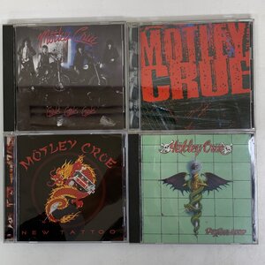 【CD】まとめて4枚 モトリー・クルー MOTLEY CRU DR.FEELGOOD NEW TATTOO GIRLS,GIRLS,GIRLS ドクターフィールグッド 〇