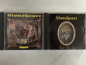 【CDまとめて2枚】ライオンズハート LIONSHEART /「獅子の咆哮」「プライド・イン・タクト」スティーヴ・グリメット, グリム・リーパー ▲