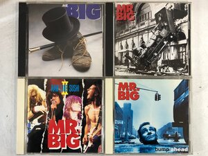 【CDまとめて4枚】MR.BIG /「MR.BIG」「リーン・イントゥ・イット」「ロウ・ライク・スシⅡ」「バンプ・アヘッド」ポール・ギルバート ▲