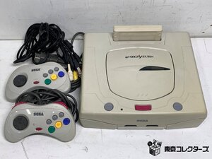 SEGA セガサターン HST-3220<動作確認済み>コントロールパッド HSS-0101 カートリッジ SS SEGASATURN 白サターン □