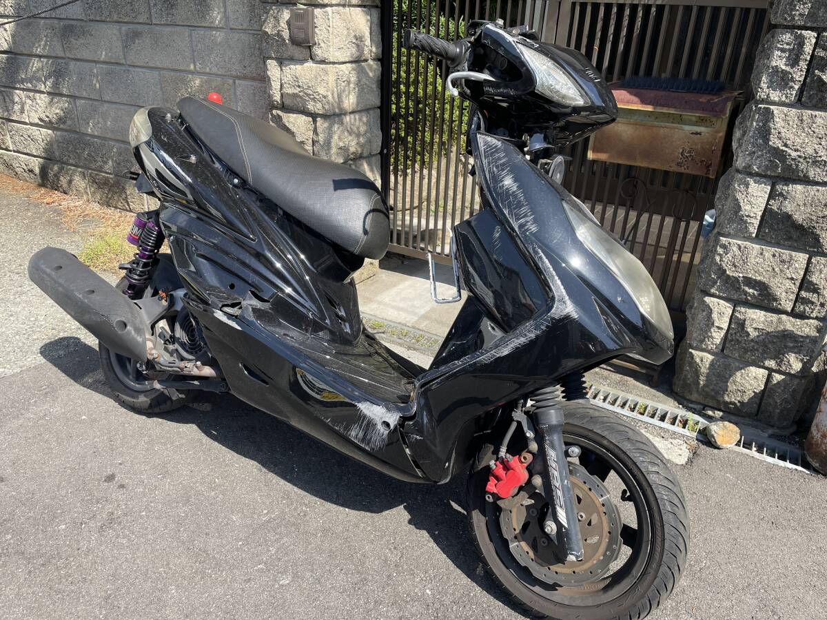 ヤマハシグナスX 不動車 SE12J シグナスX】半年間不動車だったバイクのエンジン載せ替え