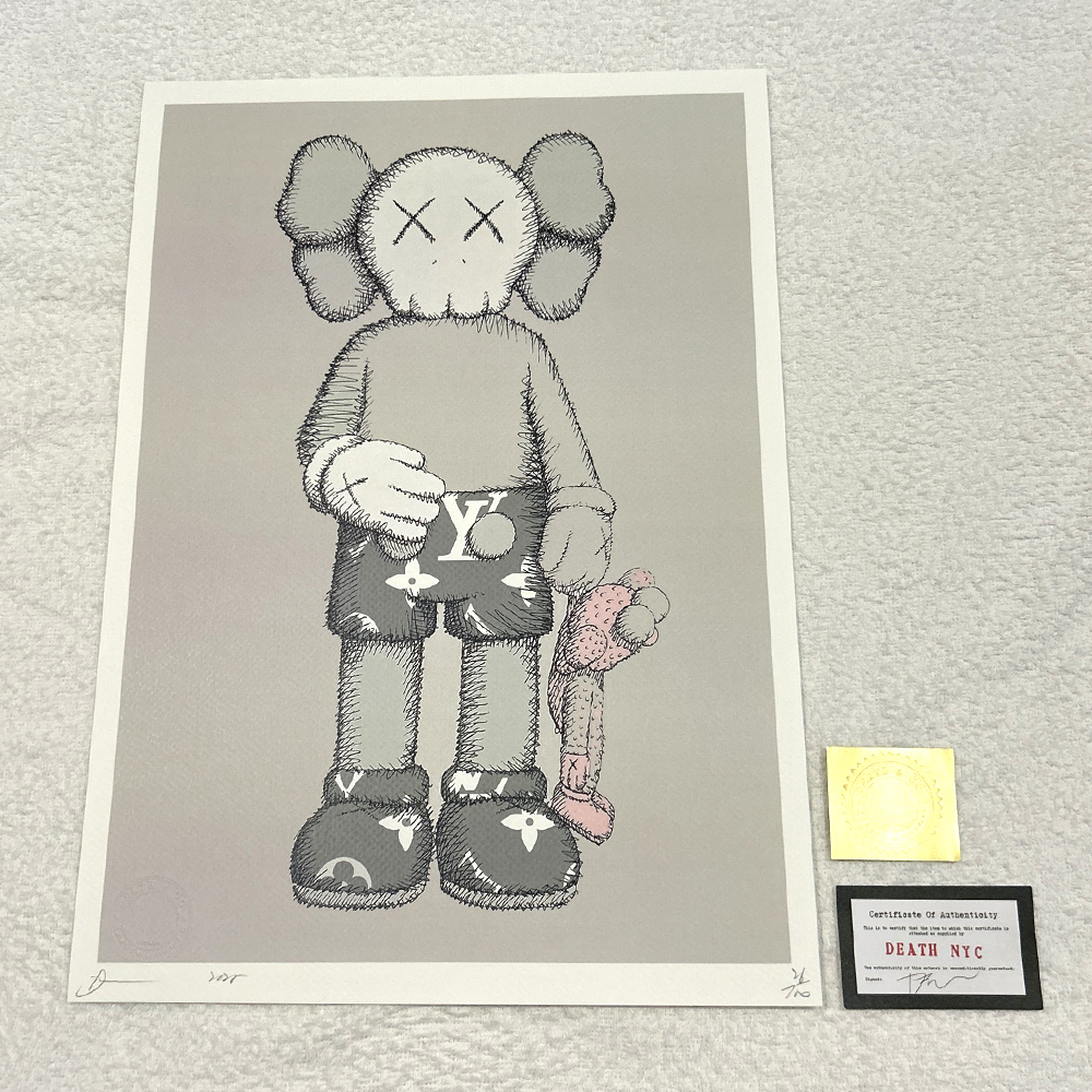 ☆DEATH NYC☆2020年☆世界限定 100枚☆KAWS☆現代アート☆ Yahoo!オークション - 世界限定100枚 DEATH NYC KAWS カウズ