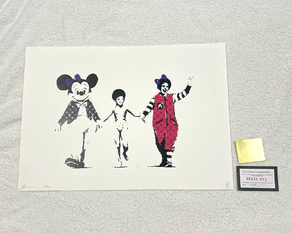 Avon/限定150枚手書ナンバリング＆ 証明書付/バンクシー/ポスター Avon/限定150枚手書ナンバリング＆ 証明書付/バンクシー