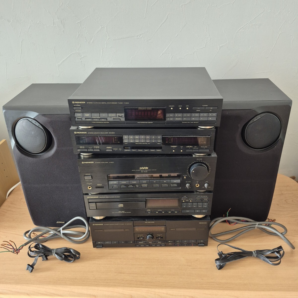 Pioneer パイオニア システムコンポ プレーヤー 中古品 レトロ 電化製品 Pioneer パイオニア システムコンポ プレーヤー 中古品 レトロ