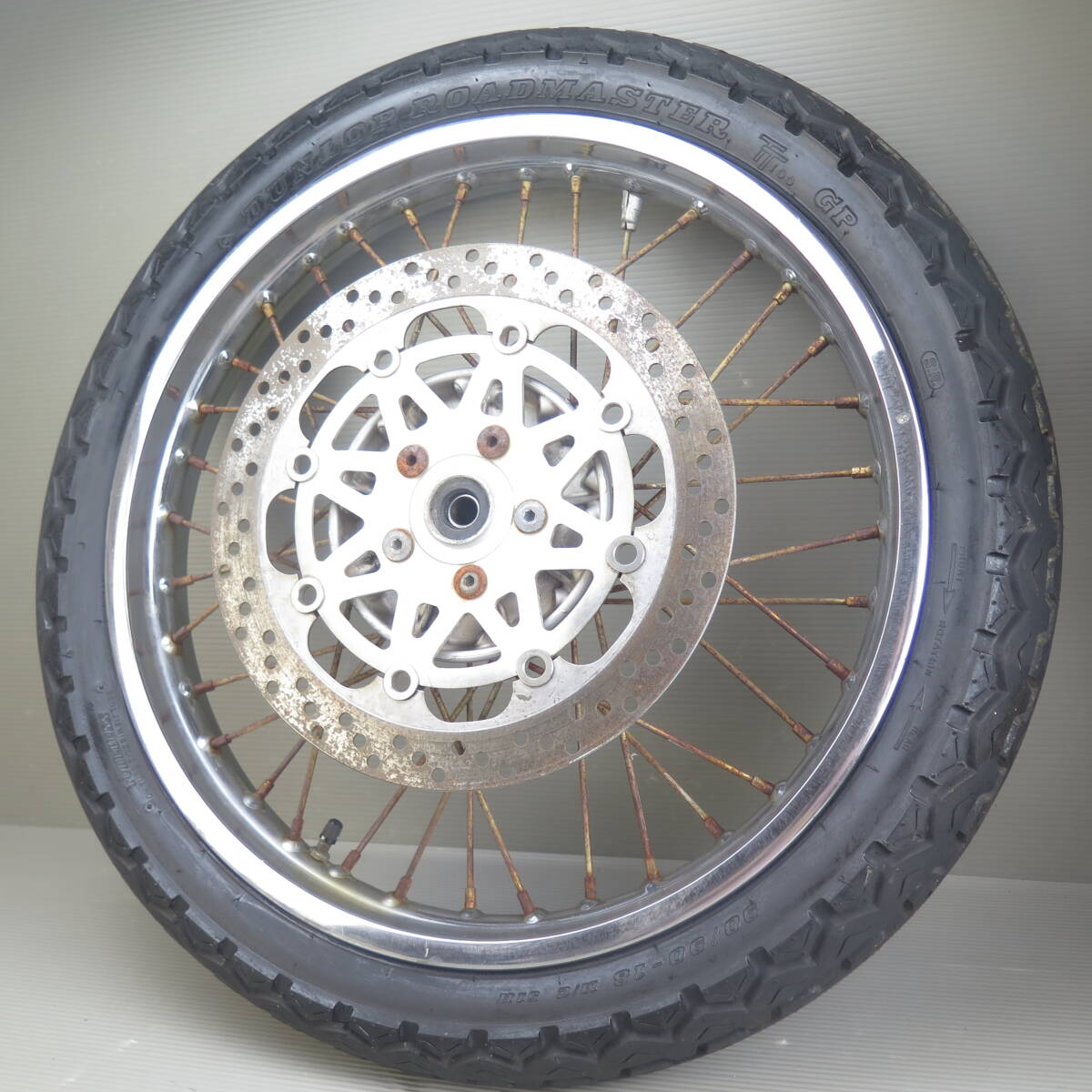 エストレヤフロントホイール 売約済み】エストレヤのフロントホイールが入荷しました