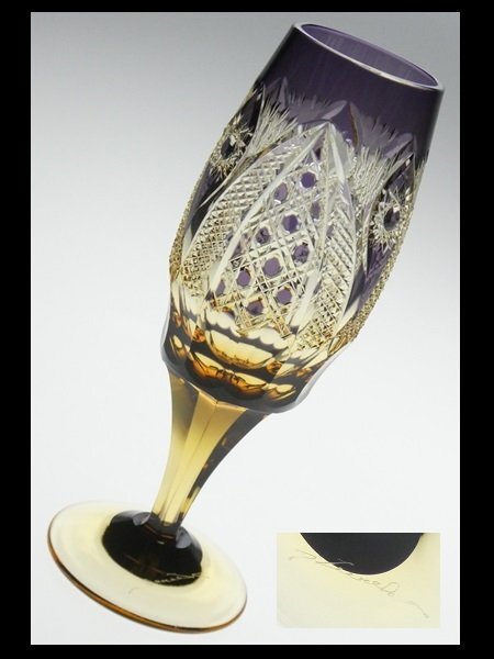 吹きガラス ワイングラス 民藝/茶碗/江波冨士子/黒木国昭/藤田喬平/倉敷ガラス 吹きガラス ワイングラス 民藝/茶碗/江波冨士子/黒木国昭/藤田