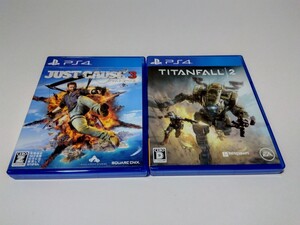 PS4 タイタンフォール2 ジャストコーズ3 2本セット