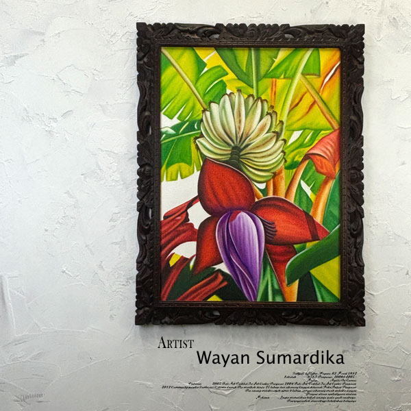 バリ島 油絵 彫刻額付き 絵画 風景画 バリ島」の人気商品一覧 |