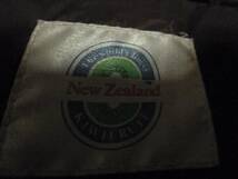 new zealand？フードのついたダウンジャケット 茶色_画像5