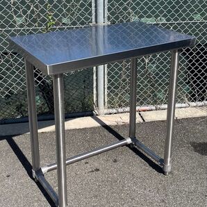 ステンレス作業台 調理台 ワークテーブル 750×450×800