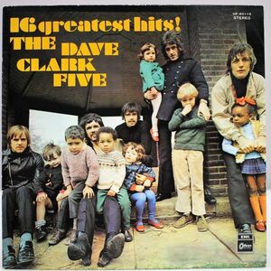 T-157 良盤 Dave Clark Five デイヴ・クラーク・ファイヴ / 16 Greatest Hits!dave Clark Five OP-80115 日本盤