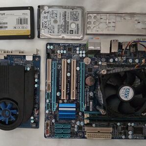 256GB・SSD+マザー+Xeon X3450+RAM8G+HDD+グラボ 発送前動作確認します