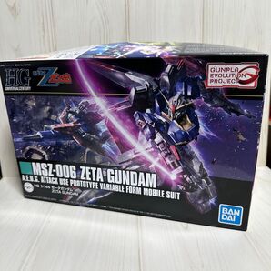 【美品】HGUC 1/144 ゼータガンダム (HGUC 203 MSZ-006 ZETA GUNDAM)※一部組立有り