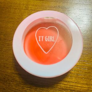 IT GIAL イットガール クリームチーク&クリームリップ チークカラー リップカラー 目配せピーチ 化粧品 コスメ 頬紅 口紅