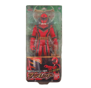 Новый Bandai Magical Sentai Magiranger Sentai Action Series 01 Serious Red