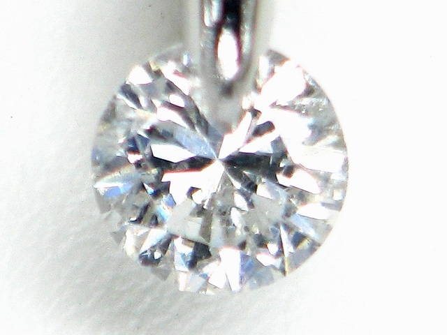ダイヤモンド フラワー リング Pt900 0.394ct 0.83ct SI-1 GOOD