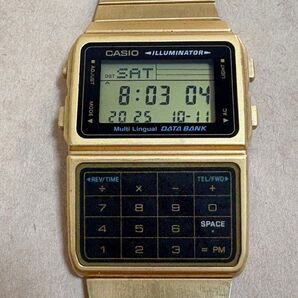 CASIO DATA BANK ILLUMINATOR カシオ データバンクゴールド DBC-611G-1
