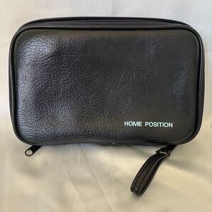 HOME POSITION システムポーチ ブラック バックインバック