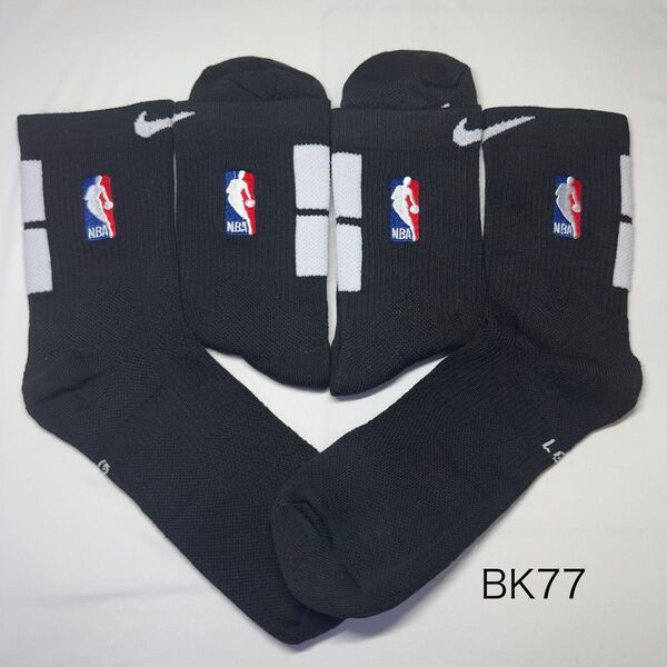★新品★ナイキNIKE NBA(26~28cm)バスケットボールソックス靴下2足