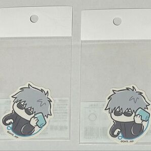 2枚セット もしもし 渋谷事変 CLIMAX 五条悟 ステッカー ジロリ アニカフェ プラザ