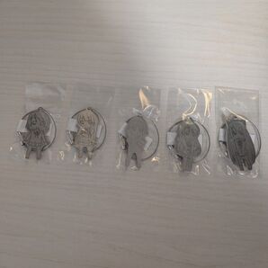 けいおん! キーホルダー5種セット 旧豊郷小学校、豊郷町ふるさと納税限定品 平沢唯 秋山澪 田井中律 琴吹紬 中野梓