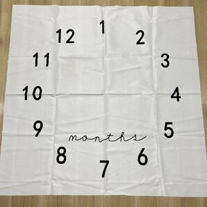 月齢フォトシート 寝相アート 記念撮影