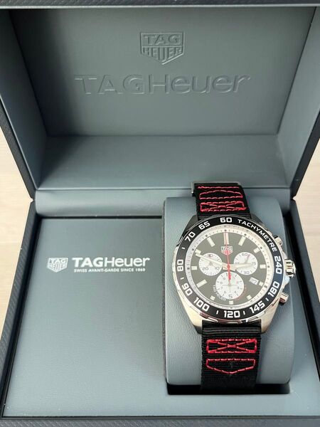 超美品 TAG Heuer タグホイヤー フォーミュラ1 クロノグラフ 腕時計 NATOベルト