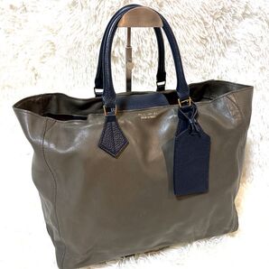 A.D.M.J. アクセソワ ドゥ マドモワゼル レザー トートバッグ A4収納 ADMJ