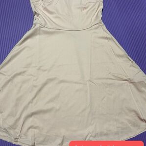 ●売り尽くし●新品未使用●《定価税込み4378円の品》●《clear》●《ロングインナー》付き《ワンピース》●《ピンク》Fサイズ