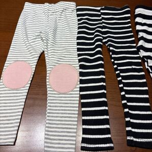 90cm〜100cmパンツ スパッツ 2枚セットともう一枚おつけします。 キッズ パンツ