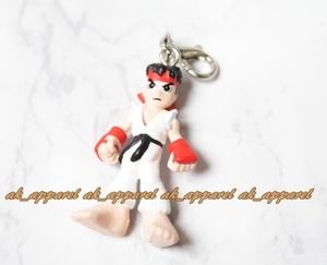  Street Fighter miniature figure mascot strap accessory ryuu grappling game 