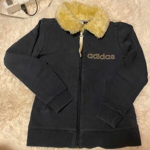 adidas(アディダス) パーカー ファー付き