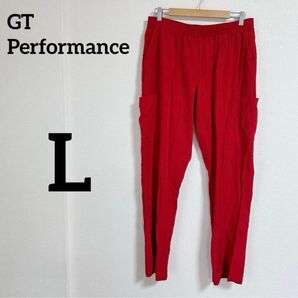レア GT Performance 【L】ワイドパンツ レッド カジュアル 赤