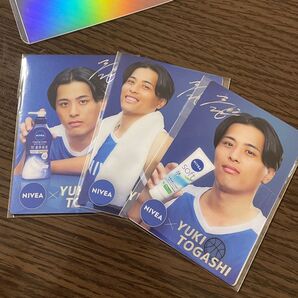 NIVEA YUKI TOGASHI ニベア 富樫勇樹 カード 3枚セット