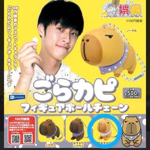 100円娯楽 ごらカピ フィギュアボールチェーン ガチャ ガチャガチャ YouTube ユーチューバー ユーチューブ ガシャポン