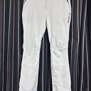 【and per se】アンパスィ ゴルフウェア メンズ 撥水、防風 パンツ ホワイト GOLF ゴルフウェア ゴルフパンツ