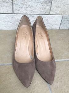  Pool Side po Inte dotu pumps suede beige 24 centimeter heel 8.5