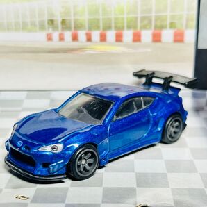 (トミカ・ホットウィール・MINI GT)ホットウィール スバル BRZ ブルー ミニカー