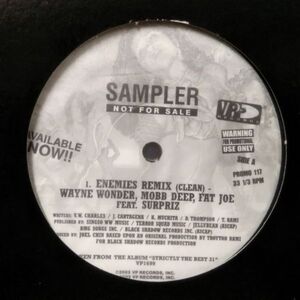 12inchレコード　 WAYNE WONDER / ENEMIES REMIX