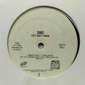 12inchレコード　 DMX / CATZ DON'T KNOW