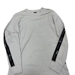 G-STAR RAW グレー 長袖カットソー ロンT カットソー トップス Tシャツ クルーネック 長袖Tシャツ