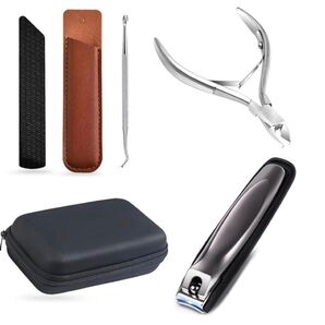 爪切り爪やすり 爪ケアセット 爪切りニッパーゾンデ 5点セット