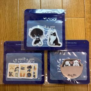 Eve Under Blue くじステッカー 3個セット J賞