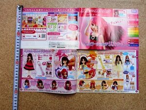 希少品！非売品　販促用　リカちゃん　2010　カタログ　タカラトミー　ヘアカラーチェンジ　リカちゃん　2冊　未使用　即決